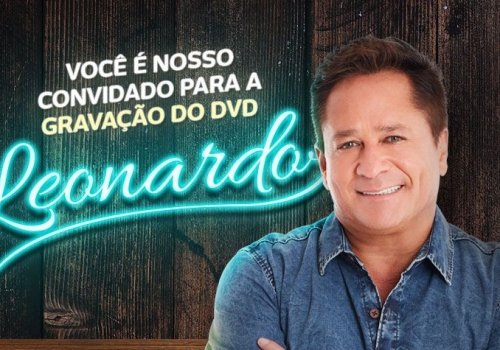 Leonardo grava DVD em São Paulo 